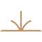 Ekena Millwork Richland Timber Gable Bracket, Western Red Cedar, 96"W x 48"H x 1 1/2"D x 3 1/2"F, 12/12 Pitch GBW096X48X0204RIC00SWR - alternate 1